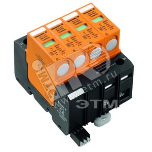 Защита от перенапряжения VPU II 4 R 280V/40KA - Weidmuller