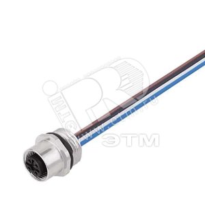 Штекер встраиваемый SAIE-M12B-5-0.5U P9 0.75 - Weidmueller