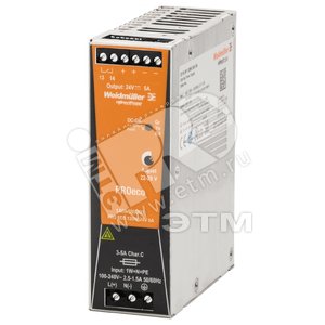 Источник питания PRO ECO 120W 24V 5A - Weidmuller