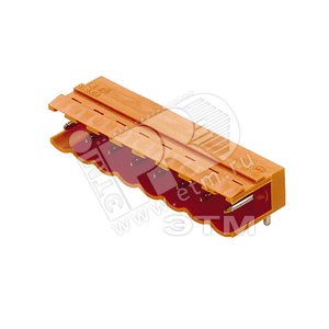 Соединитель штекерный на печатную плату SL 5.00/05/90 4.5SN BK BX