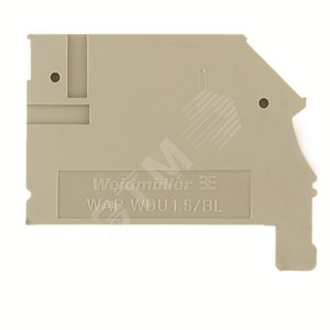 Концевая пластина WAP WDU1.5/BLZ (1577330000) - Weidmueller