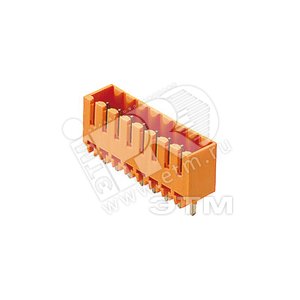 Соединитель штекерный печатной платы SL 3.50/06/180G 3.2SN OR BX