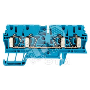 Проходная клемма ZDU 2.5/4AN BL
