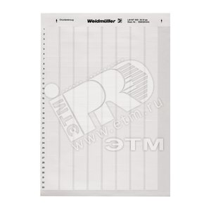 Маркировка LM MT300 105X148 WS