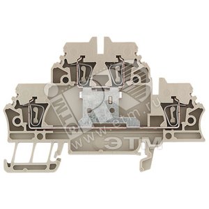 Клемма с заземлением ZDK 2.5V - Weidmuller
