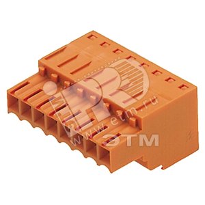 Соединитель штекерный печатной платы BLZF 3.50/15/180 SN OR BX