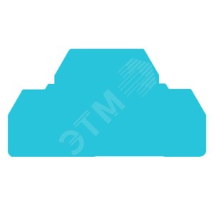 Концевая пластина ZAP/TW ZDK2.5 BL - Weidmuller