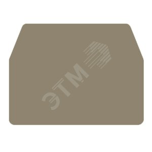 Концевая пластина WAP WDU1.5/R3.5 - Weidmuller