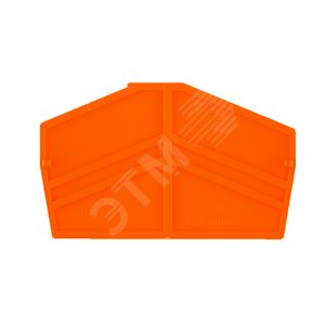 Концевая пластина ZAP ZDU4-2 OR - Weidmuller
