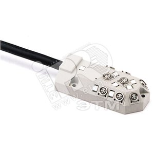 Концентратор сигнала SAI-8-F 4P M8 PUR 5M - Weidmuller