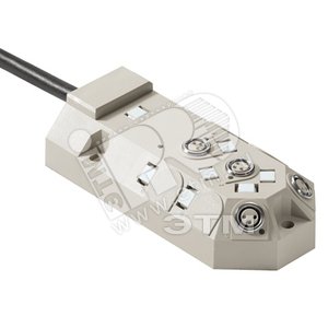 Концентратор сигнала SAI-4-F 4P M8 PUR 10M - Weidmuller