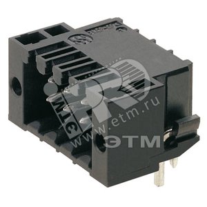 Соединитель штекерный на печатную плату S2L-SMT 3.50/14/90LF 3.2SN BK RL