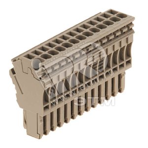 Разъём промышленный ZP 2.5/1AN/QV/13 (1815310000)