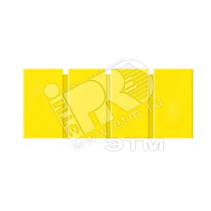 Аксессуары клемм Серия I IAD 2/4 GE NEUTRAL (1828430000) - Weidmueller