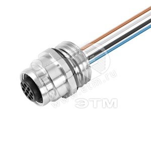 Штекер встраиваемый SAIE-M12B-8-0.5U-PG9 - Weidmueller