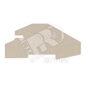 Концевая пластина PAP PDL4S - Weidmuller