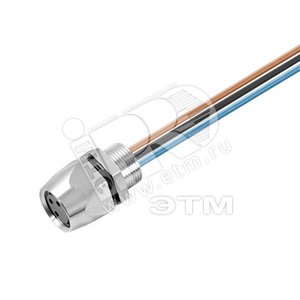 Штекер встраиваемый SAIE-M8B-3-0.5U-FP-M8 - Weidmueller