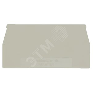 Аксессуары клемм Серия W WAP WTL6/1 KGR - Weidmuller