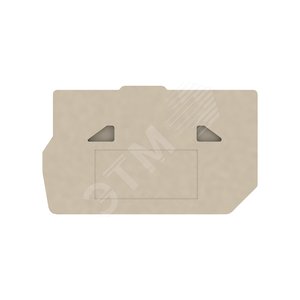 Концевая пластина PAP 2.5/4 - Weidmueller