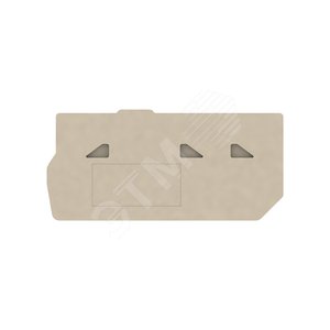 Концевая пластина PAP 2.5/4/3AN - Weidmueller