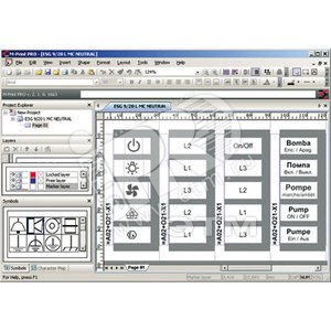 Программное обеспечение для печати маркировки, Программное обеспечение, Windows 2000, XP, Vista, ПО принтера - Weidmueller