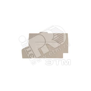 Концевая пластина ZAP/TW ZDU/ZPE 2.5N/3AN - Weidmuller