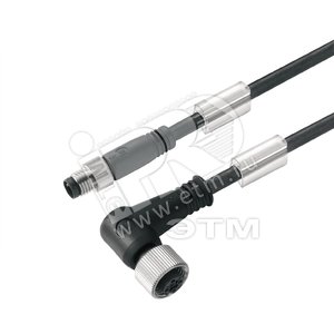 Шнур соединительный SAIL-M8GM12W-3-0.7U - Weidmueller