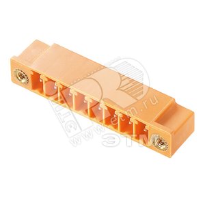 Соединитель штекерный на печатную плату SC 3.81/03/90F 3.2SN GN BX