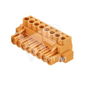 Соединитель штекерный печатной платы BLZP 5.00/08/180F SN OR BX