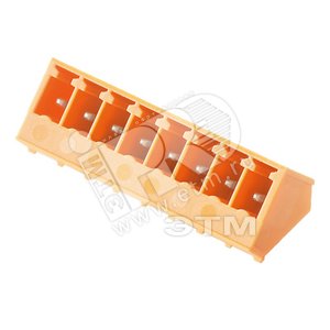 Соединитель штекерный на печатную плату SC 3.81/07/135G 3.2SN GN BX