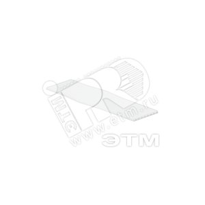 Элементы маркировочные вставные TM-I, 15 x 4 mm, белый (2005450000) - Weidmueller