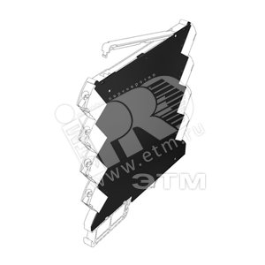 Корпуса для электроники CH20M6 BC 4P-4P BUS BK - Weidmueller