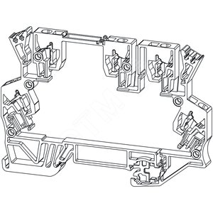 Корпус клеммы GH VCZUE1.5/UE BL - Weidmueller