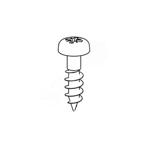 Крепежный винт LKSC M2,9x13VZ