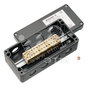 Корпус с защитой Ex KLIPPON POK3 M20BCSS EX - Weidmuller