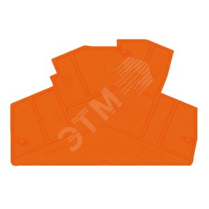 Концевая пластина ZAP ZDK 4-2 OR - Weidmuller