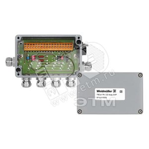 Стандартный концентратор с защитой от перенапряжения FBCon PA CG 4way OVP (8714140000) - Weidmueller