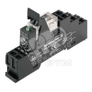 Реле безопасности RCLKITZ 24VDC 1CO LED - Weidmuller