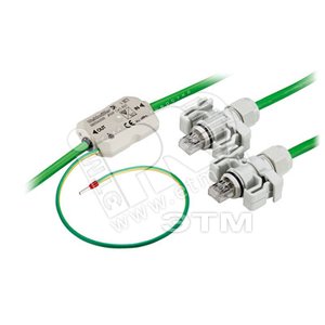 Защита от перенапряжения JPOVP RJ45 Cat6 IP67 - Weidmueller