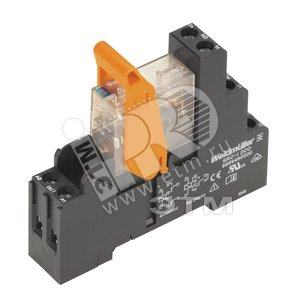 Реле безопасности RCIKIT 24VDC 2CO LED MC (1137810000) - Weidmueller