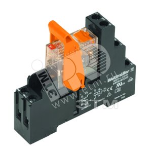 Модуль релейный RCIKIT 24VAC 1CO LD/PB - Weidmuller