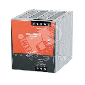 Источник питания регулируемый CP M SNT 500W 24V 20A - Weidmueller