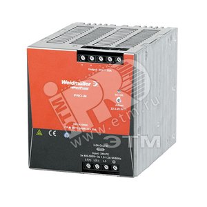 Источник питания регулируемый CP M SNT3 500W 24V 20A - Weidmueller