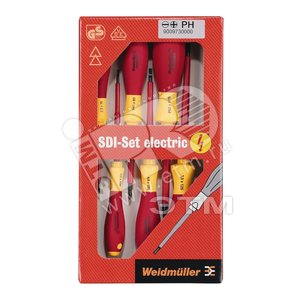 Набор отверток SDI Set S2.5-5.5/PH1/2 - Weidmueller