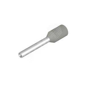 Наконечник кабельный без изоляции, изолированный, 12 mm, 10 mm, серый (9019050000) - Weidmueller