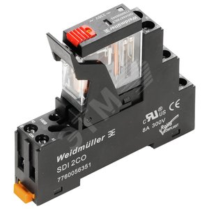 Реле DRIKITP 24VDC 2CO LD/PB