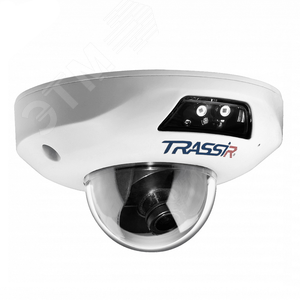 Видеокамера уличная купольная IP 5 Мп ИК-подсветка 25м IP66 (TR-D4251WDIR2 2.8) - Trassir