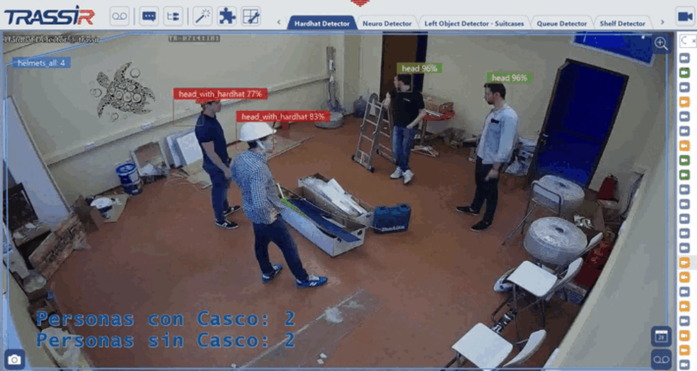 Программное обеспечение Hardhat Detector - детектор наличия защитной каски на голове человека - фото 2