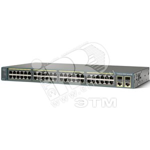 Коммутатор Cisco  Catalyst 2960 Plus 48 10/100 + 2T/SFP LAN Lite - Cisco