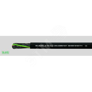 Кабели контрольные JZ-500 BLACK (12G0.5 qmm) - HELUKABEL